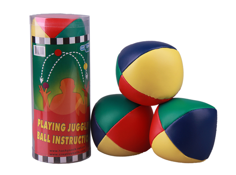 Factory OEM PVC Leather Juggling Balls