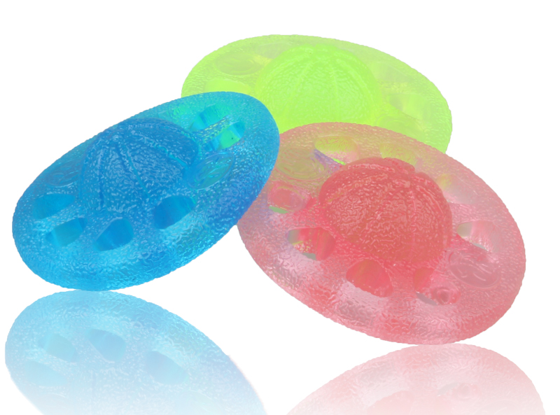 Squishy TPR Gel Squeeze Ball Hand Finger Exercise Stress Relief Balls