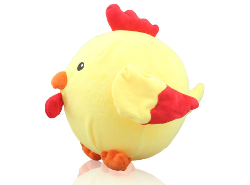 Balloon Ball with Plush Animal Sleeve